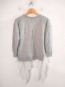 Sale White With Grey Dresses (Women&#39;s)