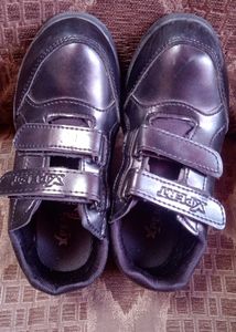 XPERT Boys Black Casual Shoes