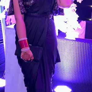 Stiched Saree