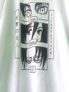 Oversize Anime T Shirt