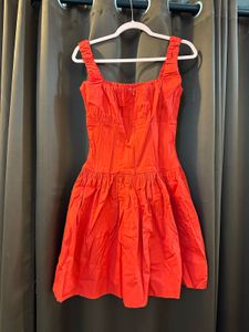 Red Corset Mini Dress - Stretchy