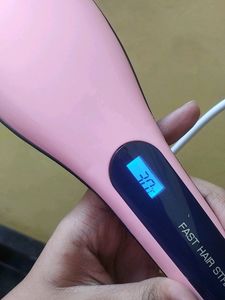 Fast hair straightner.