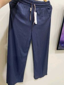 Navy Blue Casual Pants
