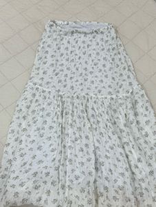 Floral Cottage midi Skirt