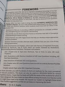 Authentic Disha Tips And Tricks For JEE