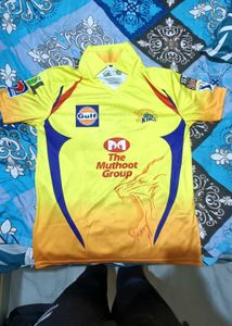 Chennai Super Kings Jersey MS Dhoni edition
