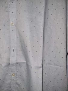 Men&#39;s Light Blue Printed Shirt