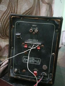 murphy 2.1 sound system. only buffer.  fm or aux system
