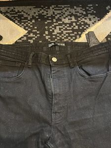 Black Slim Fit Denim Jeans