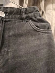 Black Straight Fit Jeans