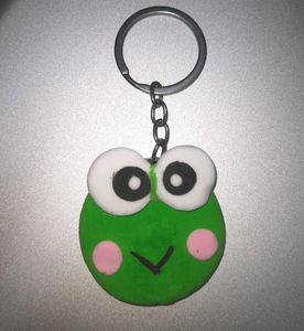 Clay Art Keychain 🎨 🔑