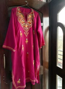 Wool Embroidered Kashmir Pheran