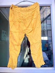 Yellow Embroidered Kurta