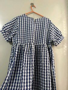 Gingham Checkered Dress