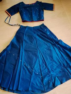 Blue Blouse And Ghaghra
