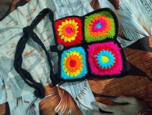 Crochet Sling Bag