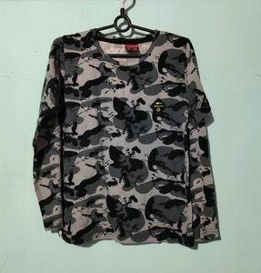 Unisex Army Camouflage Full Sleeve Tee 🪖