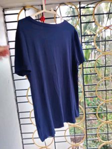 Navy Blue Tshirt Soft Fabric
