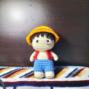 Luffy Crochet Doll