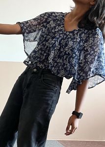 Floral Print Top