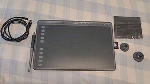 Huion HS611 Space Grey Graphics Tablet
