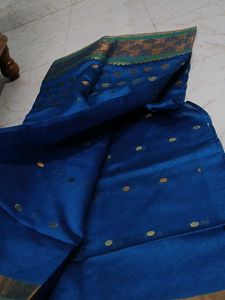 Blue Saree With Blouse
