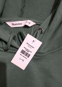 Bluenotes Fleece Crop Sweatshirt