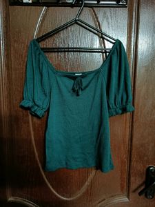 Balloon Sleeve Top