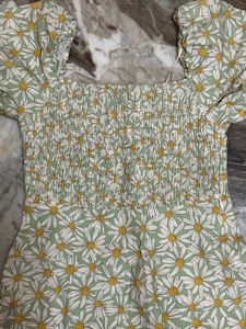 Zara Linen Blend Dress