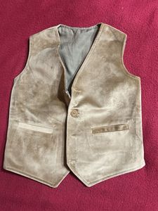 Vintage Suede velvet Vest