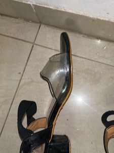 Black heels