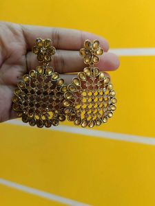 Statement Gold Earrings