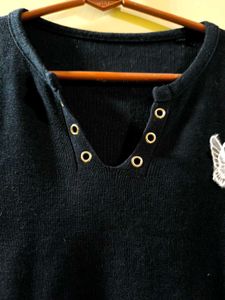 Butterfly Ribbed Crop Top