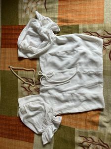 White Coquette Top