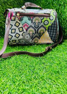 Patterned Crossbody Bag