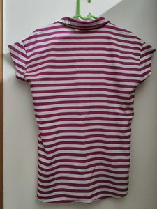 Striped Button-Up Shirt