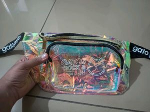 Iridescent Waist Bag Fanny Purce