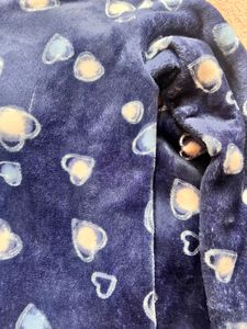 Cozy fur Heart Print  Set