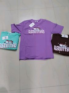 Oversized Tshirts Front & Back Print Tshirt