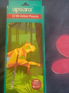 12 Bi-colour Pencils