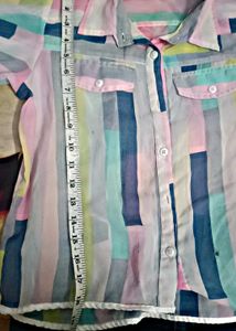 Denim Jeans &amp; Striped Shirt Customized Combo
