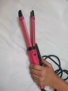 2 in 1 Hair Straightener And Curler