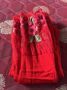 Stylish Red Jeggings For Women
