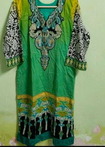 Green Designer Kurti For 99rs