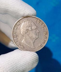 William 4, 1 Rupee Coin 1835 East India Company
