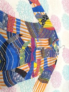 Colorful Georgette Top🏵️🌸🪻🌼