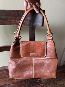 Fossil Leather Handbag.