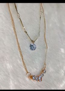Rose Gold Double Layered Chain
