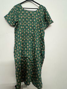 Beautiful Green Suit Pant Dupatta Set