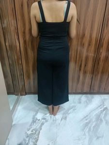 Black Spaghetti Strap Jumpsuit